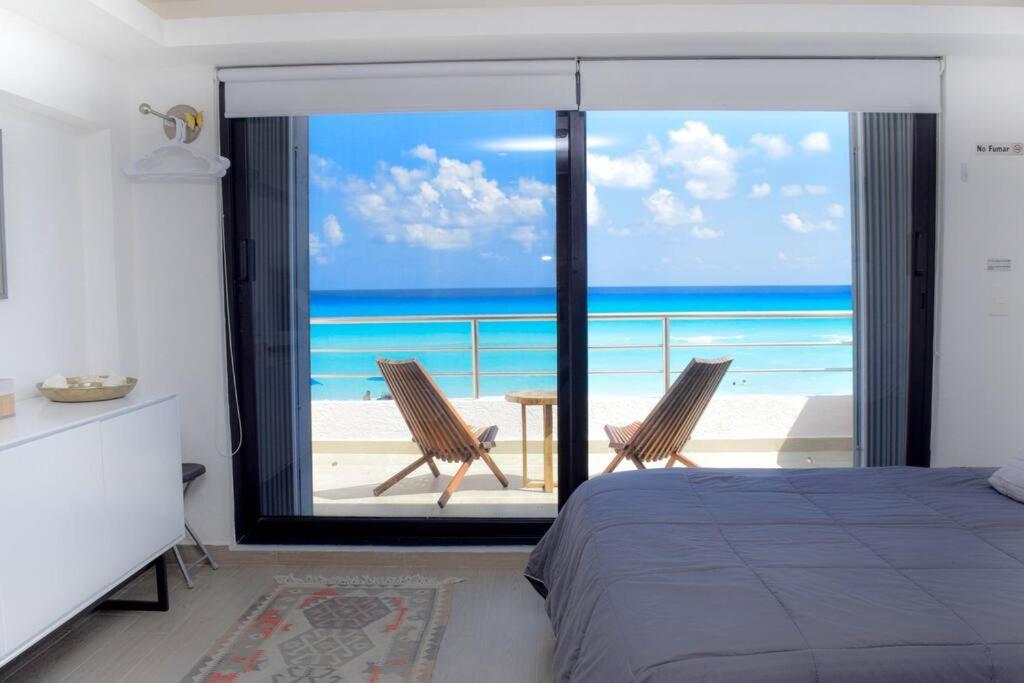 Ocean Front Villa Marlin, Best Location In Hotel Zone #109 Cancun Exterior photo